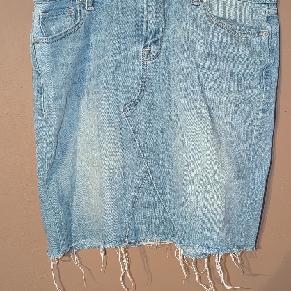 Lucky Brand Light Blue Denim Skirt